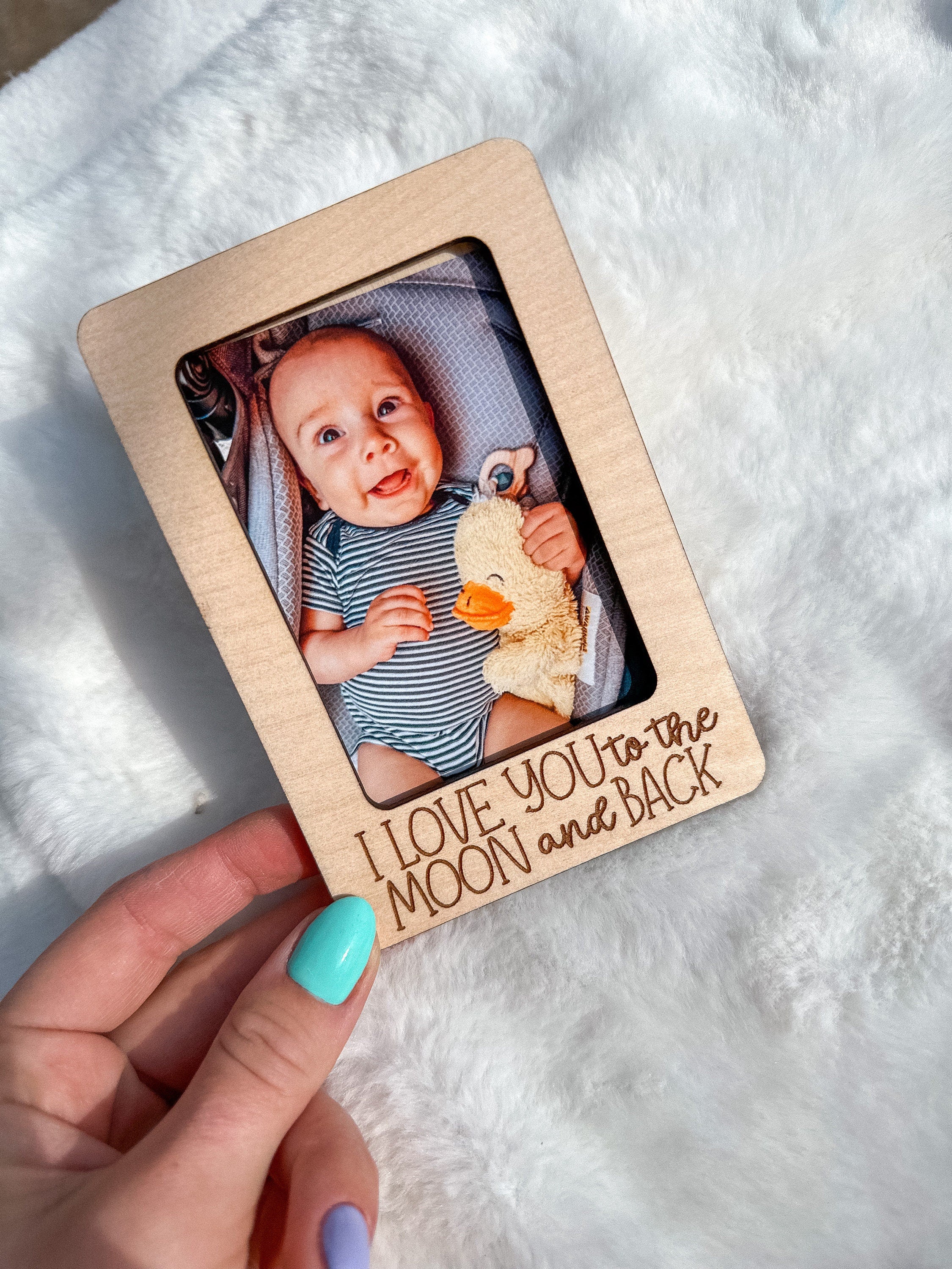 Personalized Picture Frame- Car Visor Clips