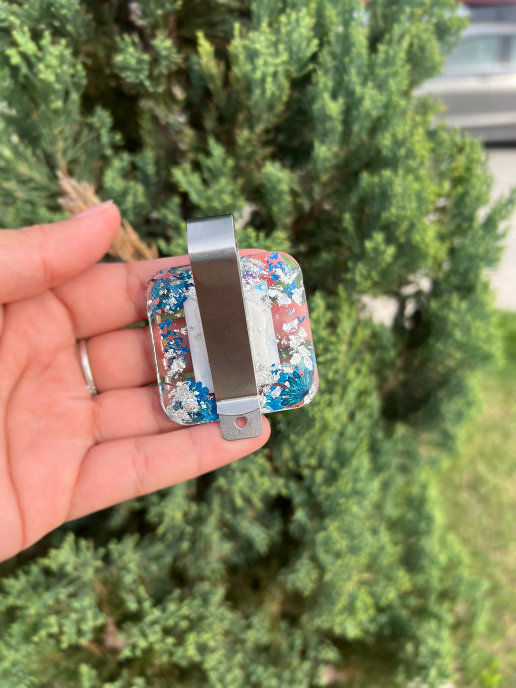 Personalized Photo Car Visor Clip