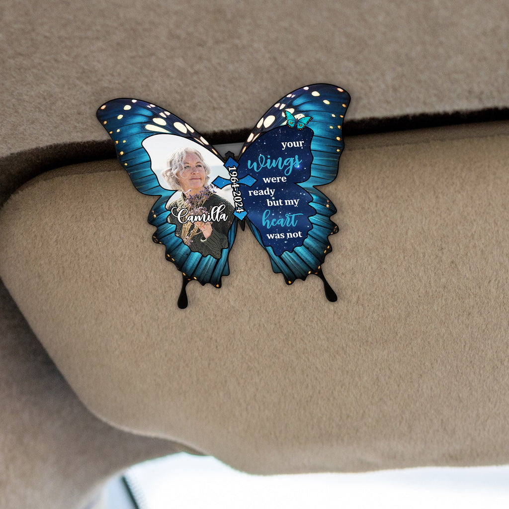 Custom Photo Acrylic Car Visor Clips