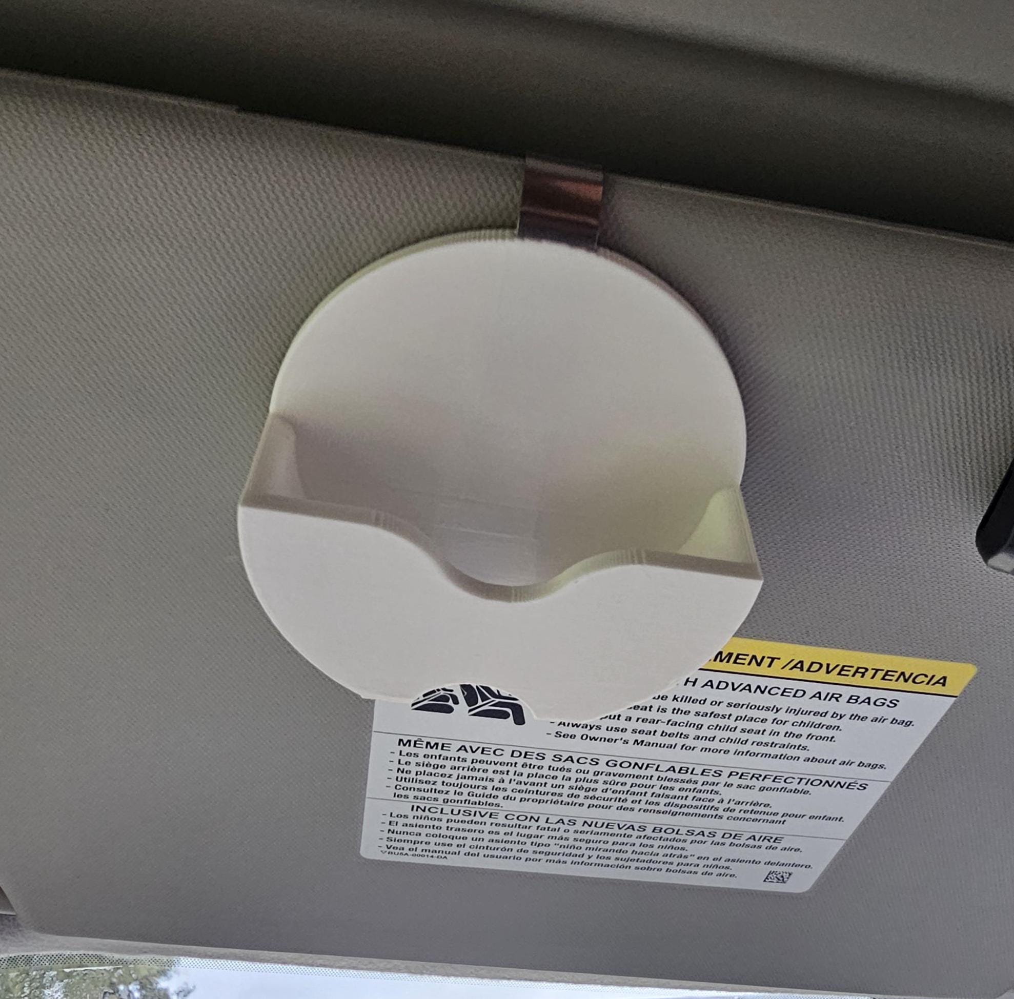 Visor Clip Holder - 3D Printed Clip-On for Easy Access