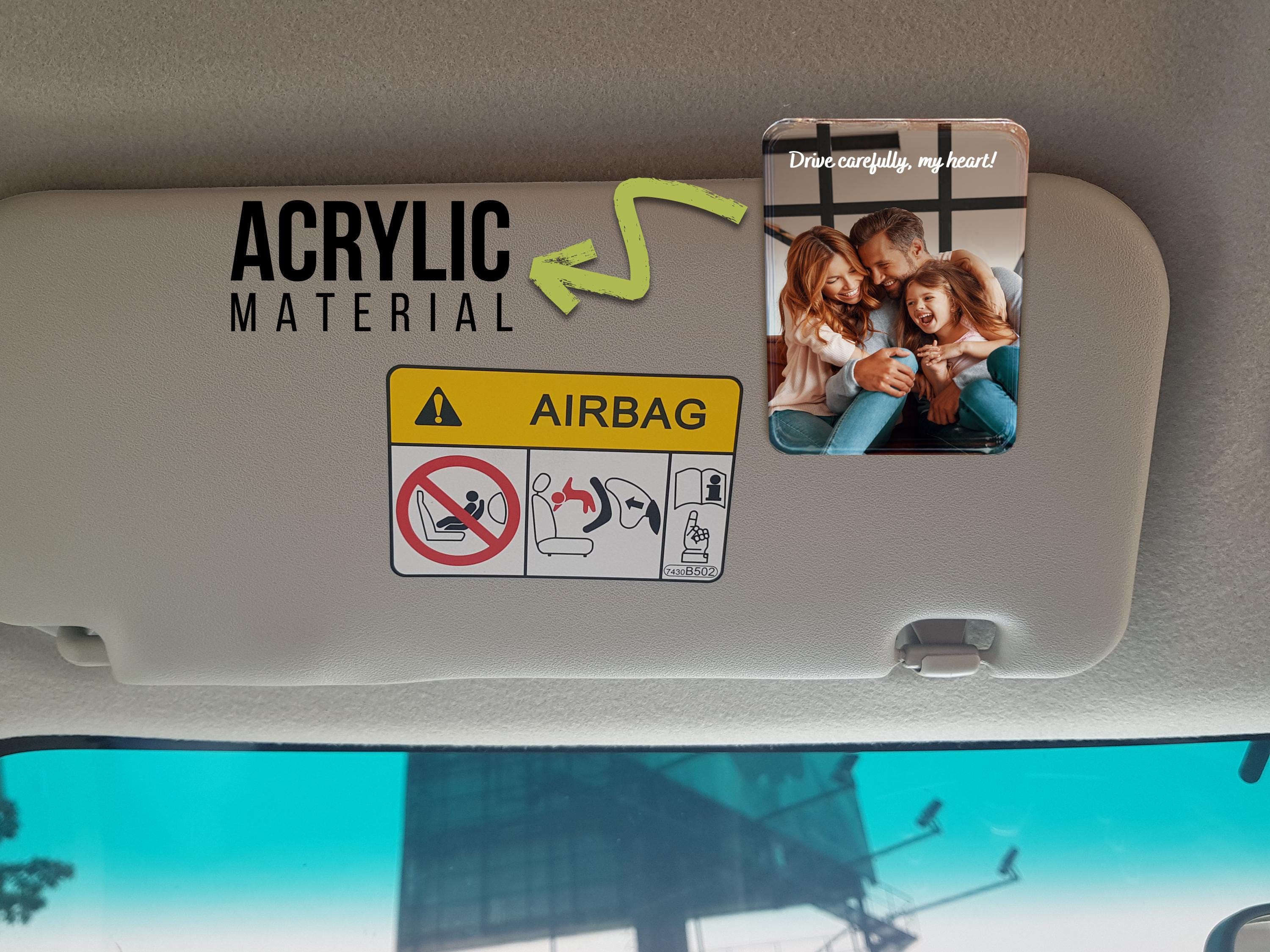 Add Your Own Photo Car Visor Clip