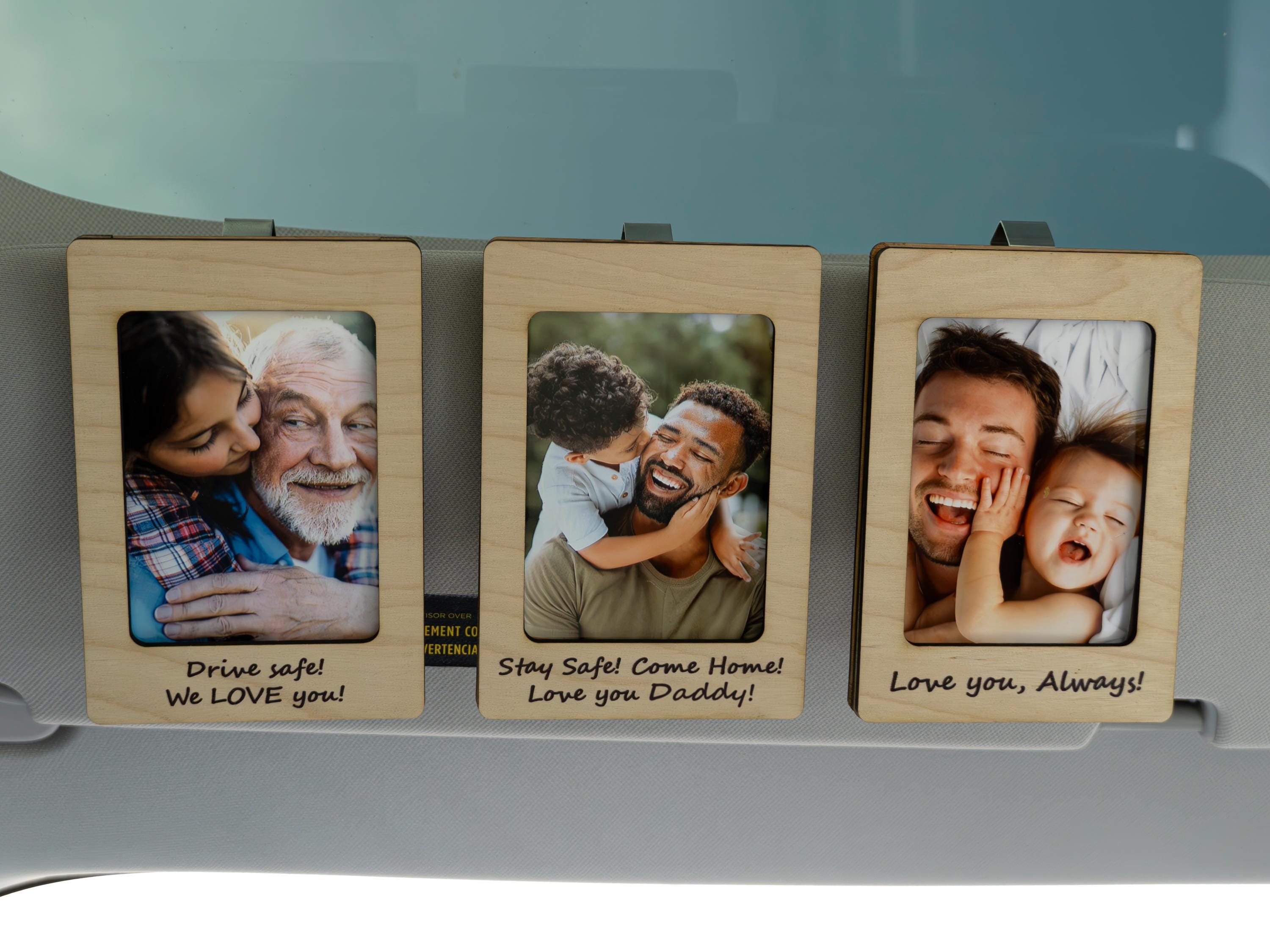 Drive Safe Daddy - Car Visor Clip