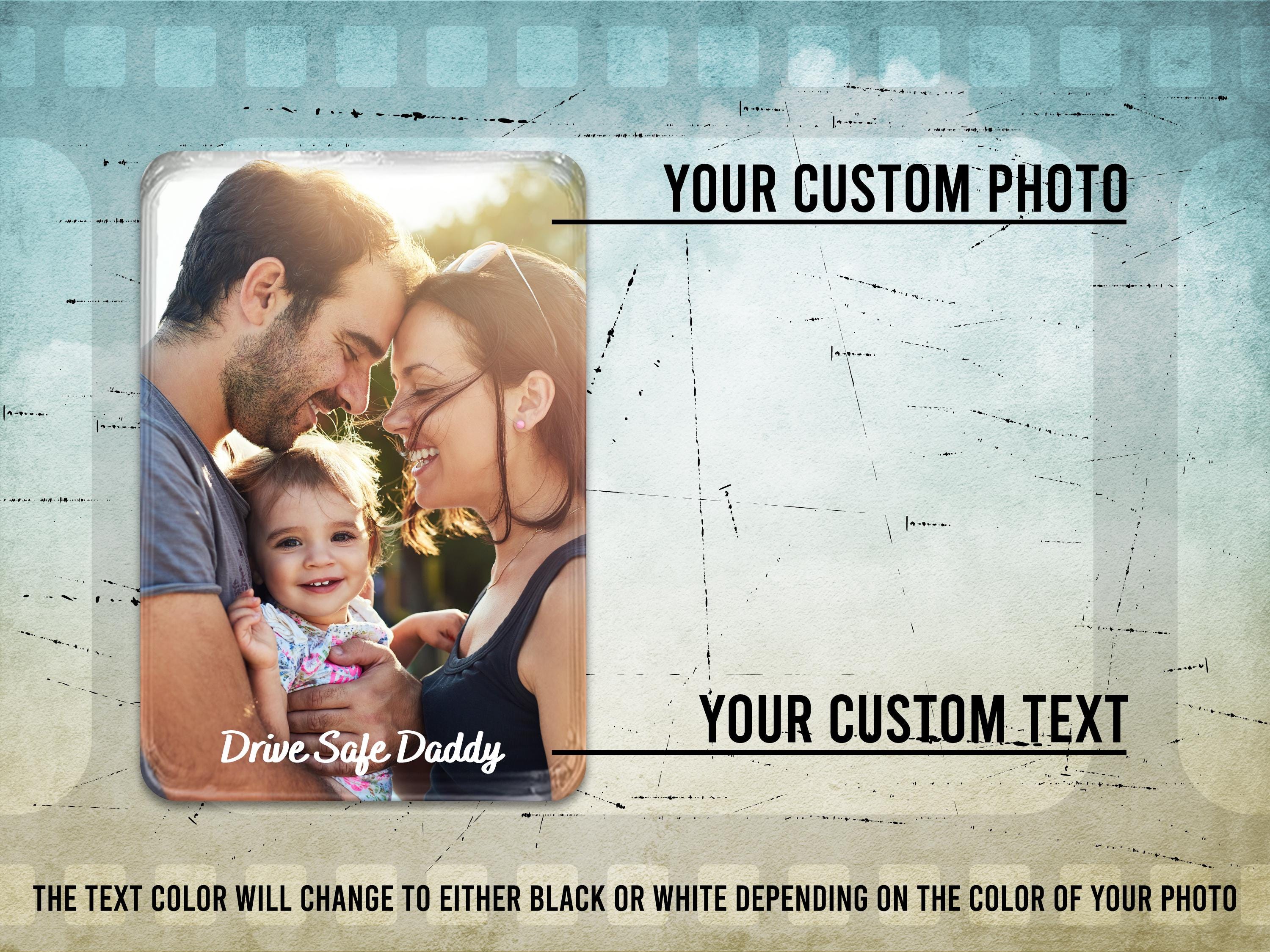 Add Your Own Photo Car Visor Clip