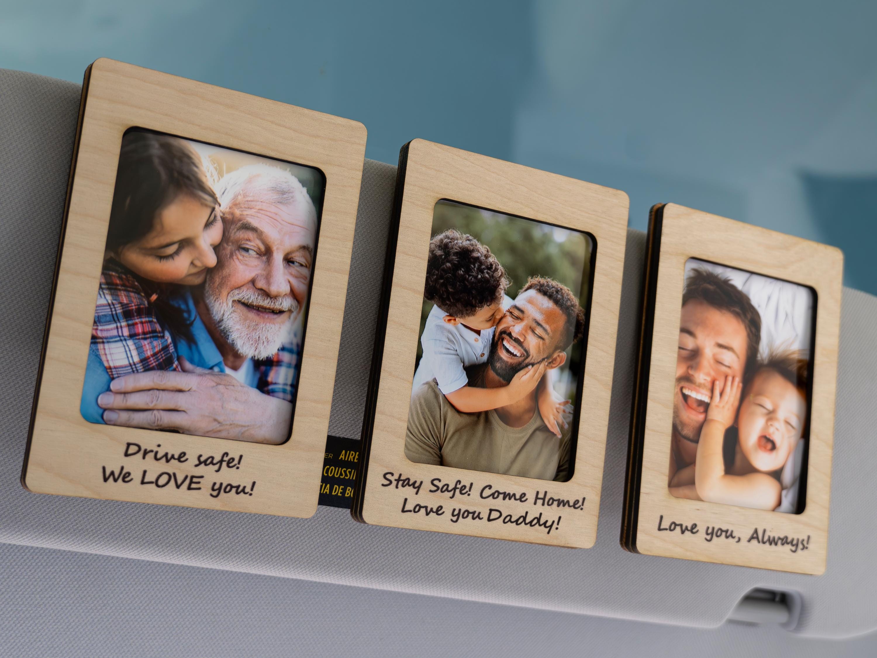 Drive Safe Daddy - Car Visor Clip