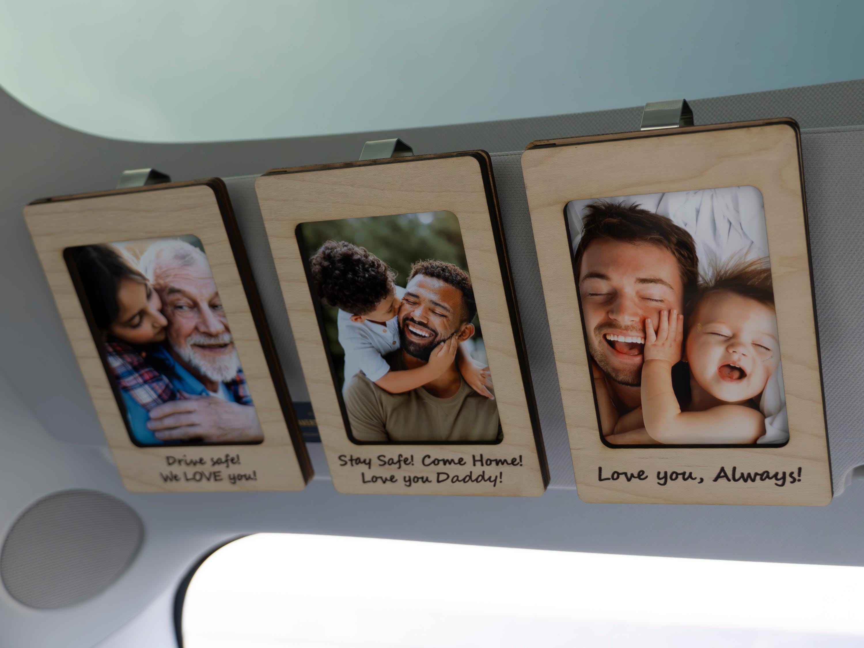 Drive Safe Daddy - Car Visor Clip