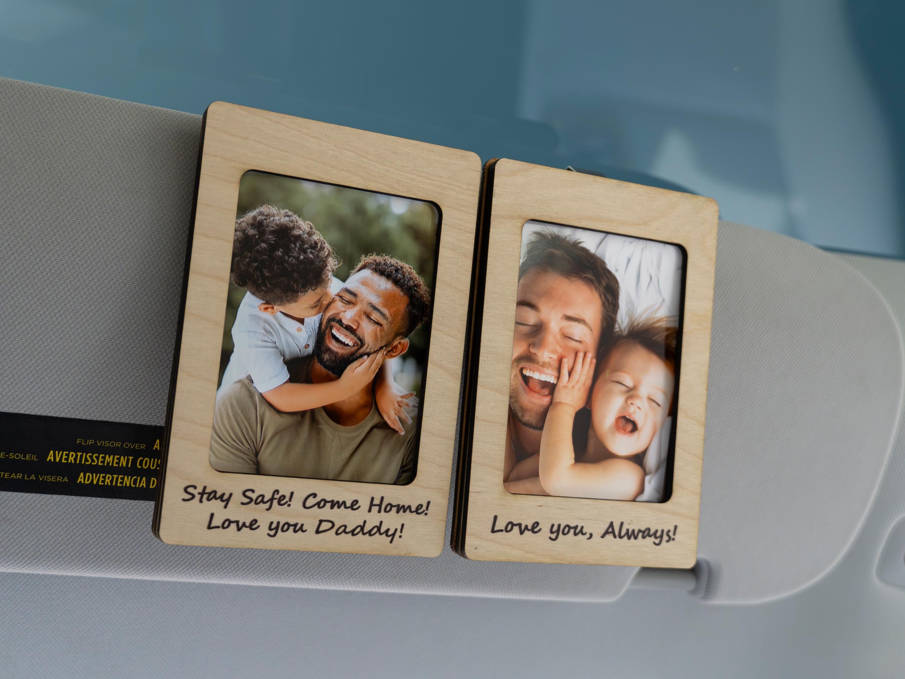 Drive Safe Daddy - Car Visor Clip