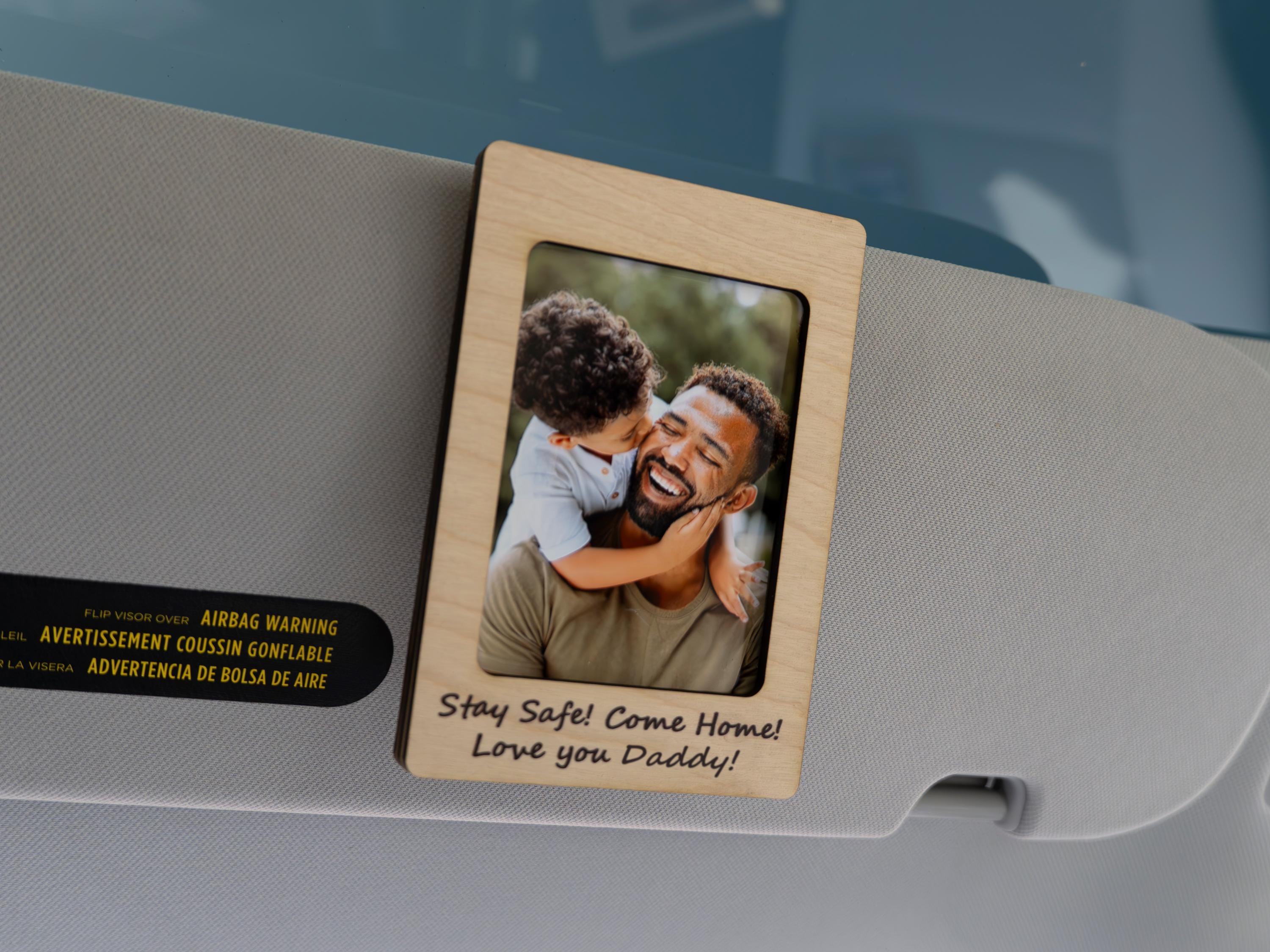 Drive Safe Daddy - Car Visor Clip