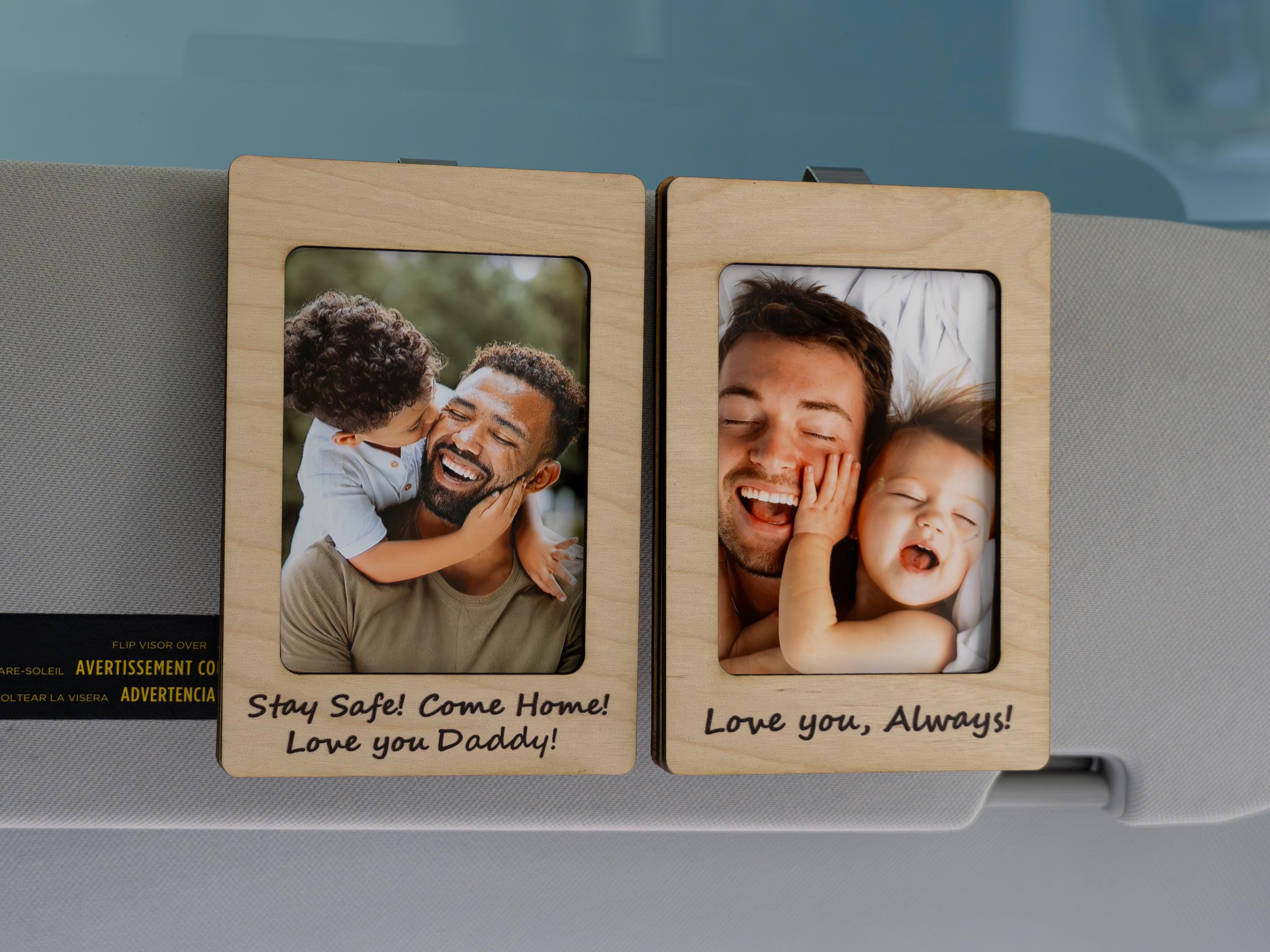 Drive Safe Daddy - Car Visor Clip