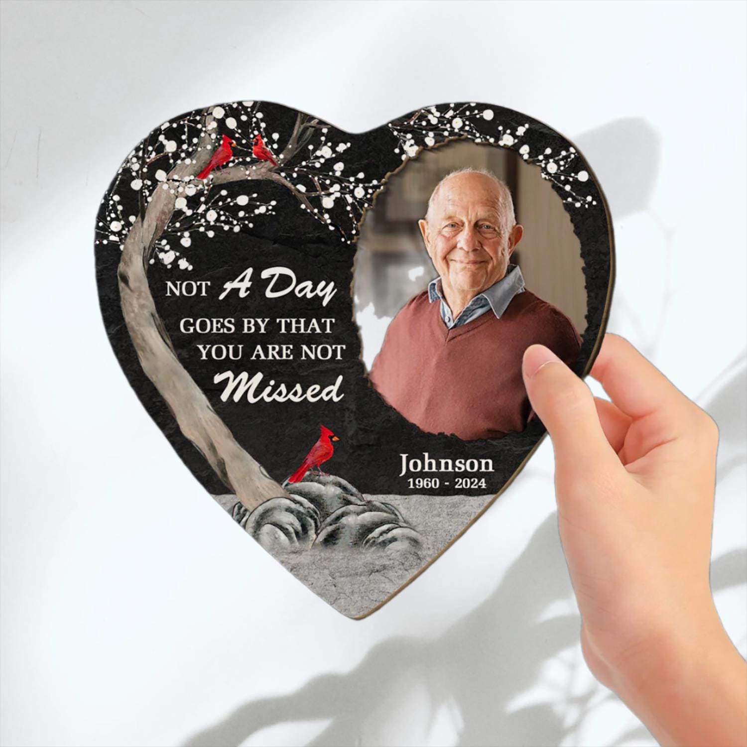 Custom Memorial Photo Car Visor Clip