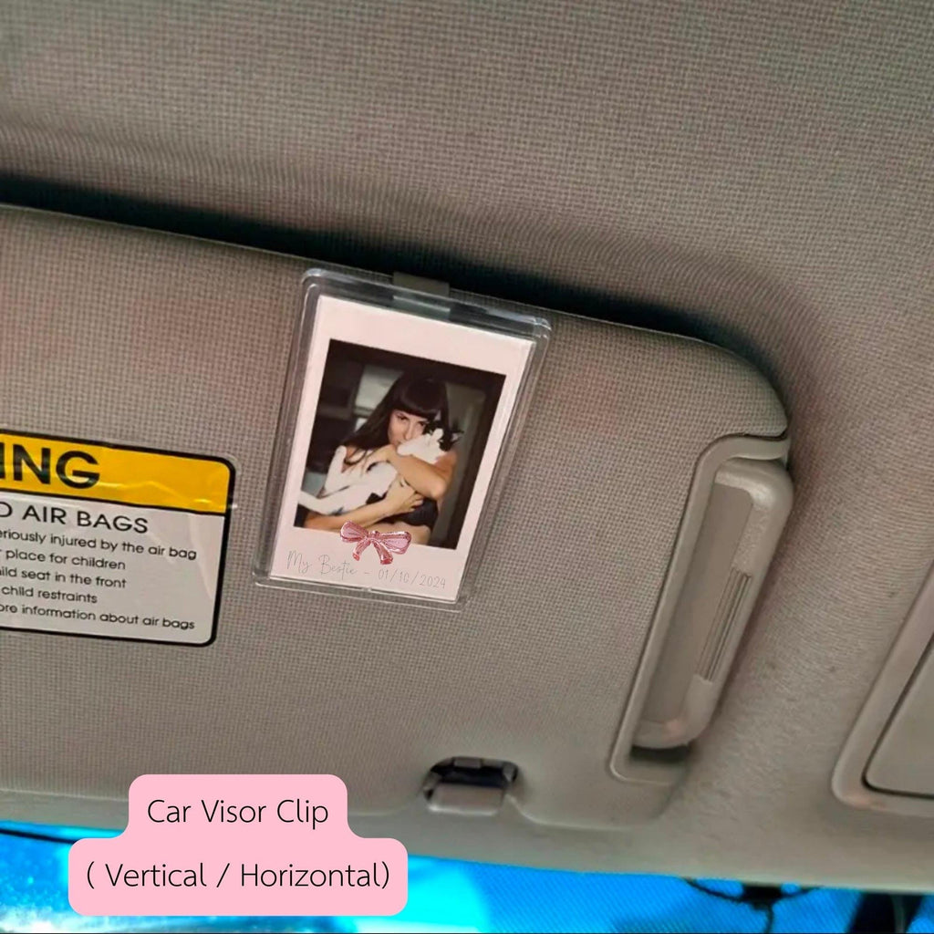 Photo Car Visor - Car Photo Holder