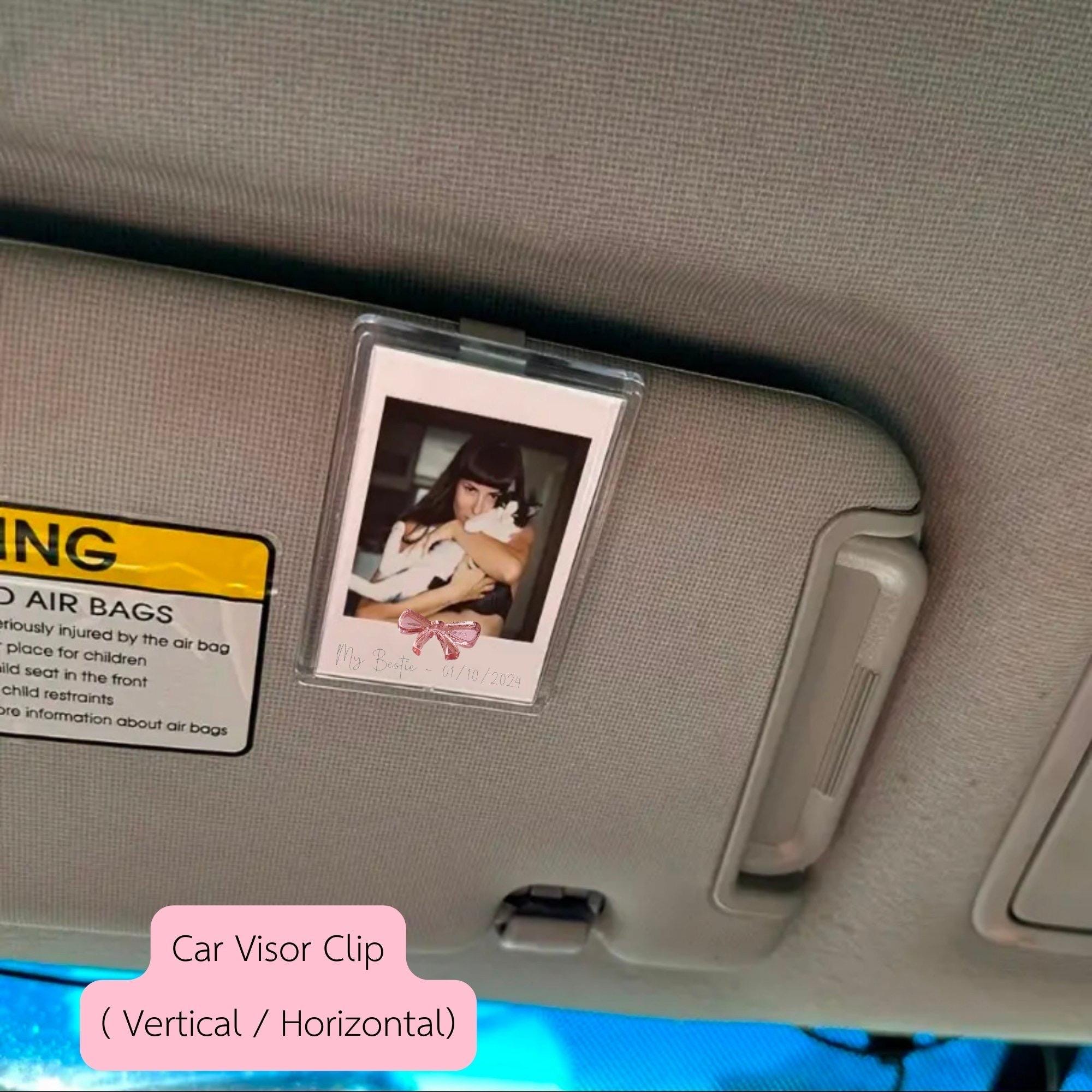 Photo Car Visor - Car Photo Holder