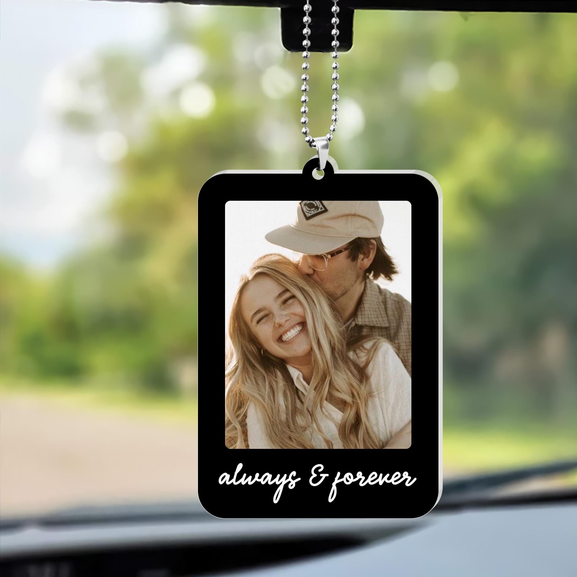 Custom Family Photo Car Visor Clip