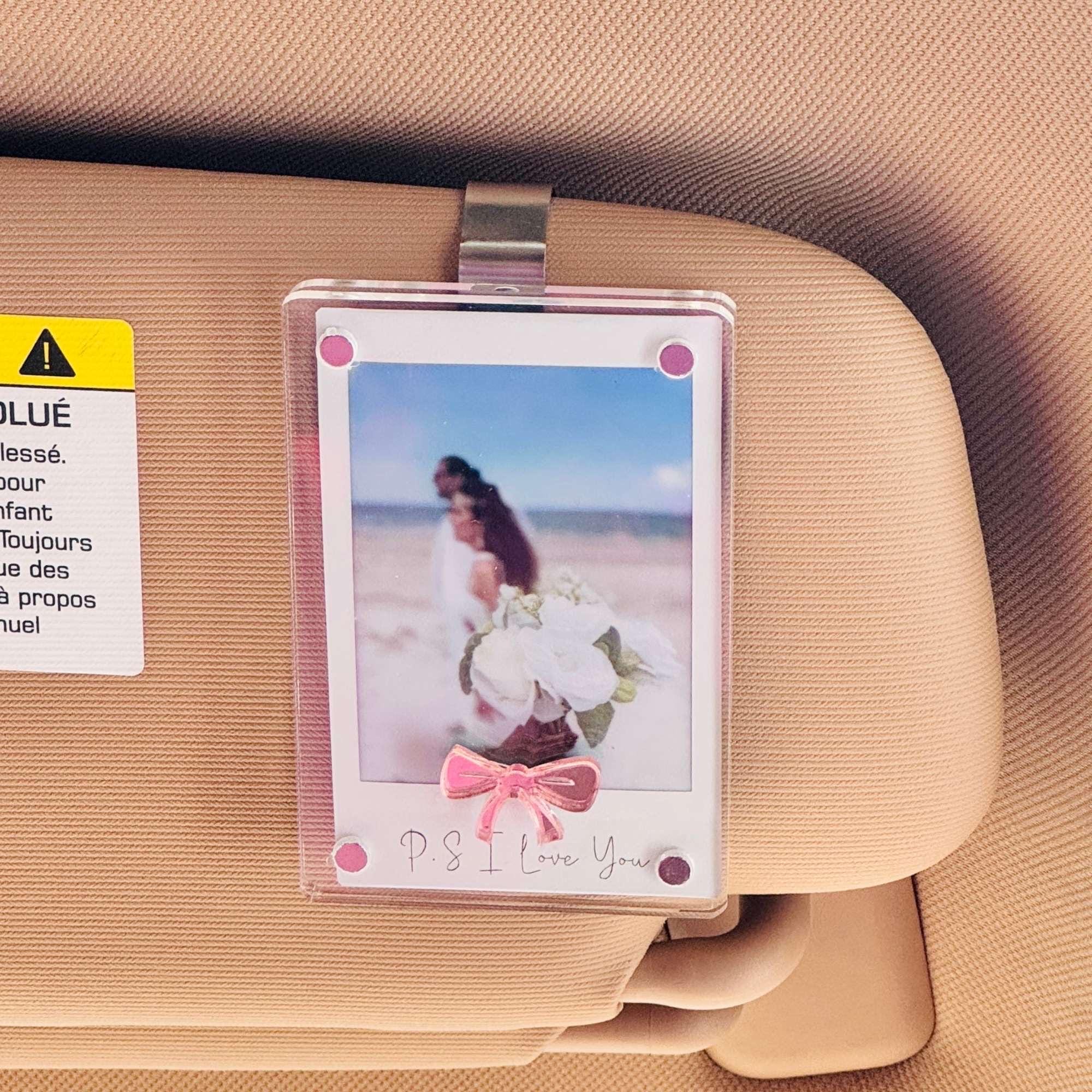 Photo Car Visor - Car Photo Holder