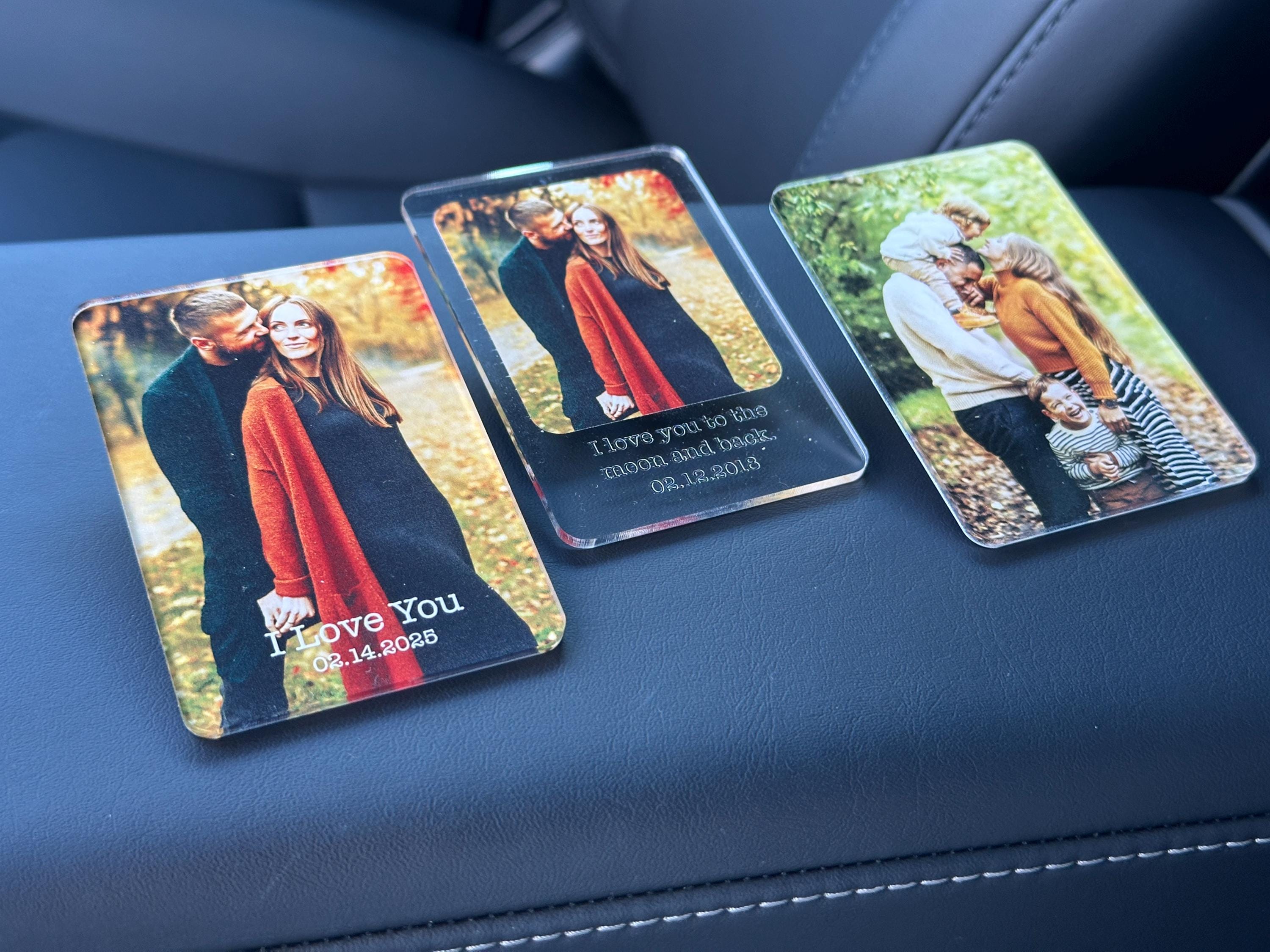 Add Your Own Photo Car Visor Clip