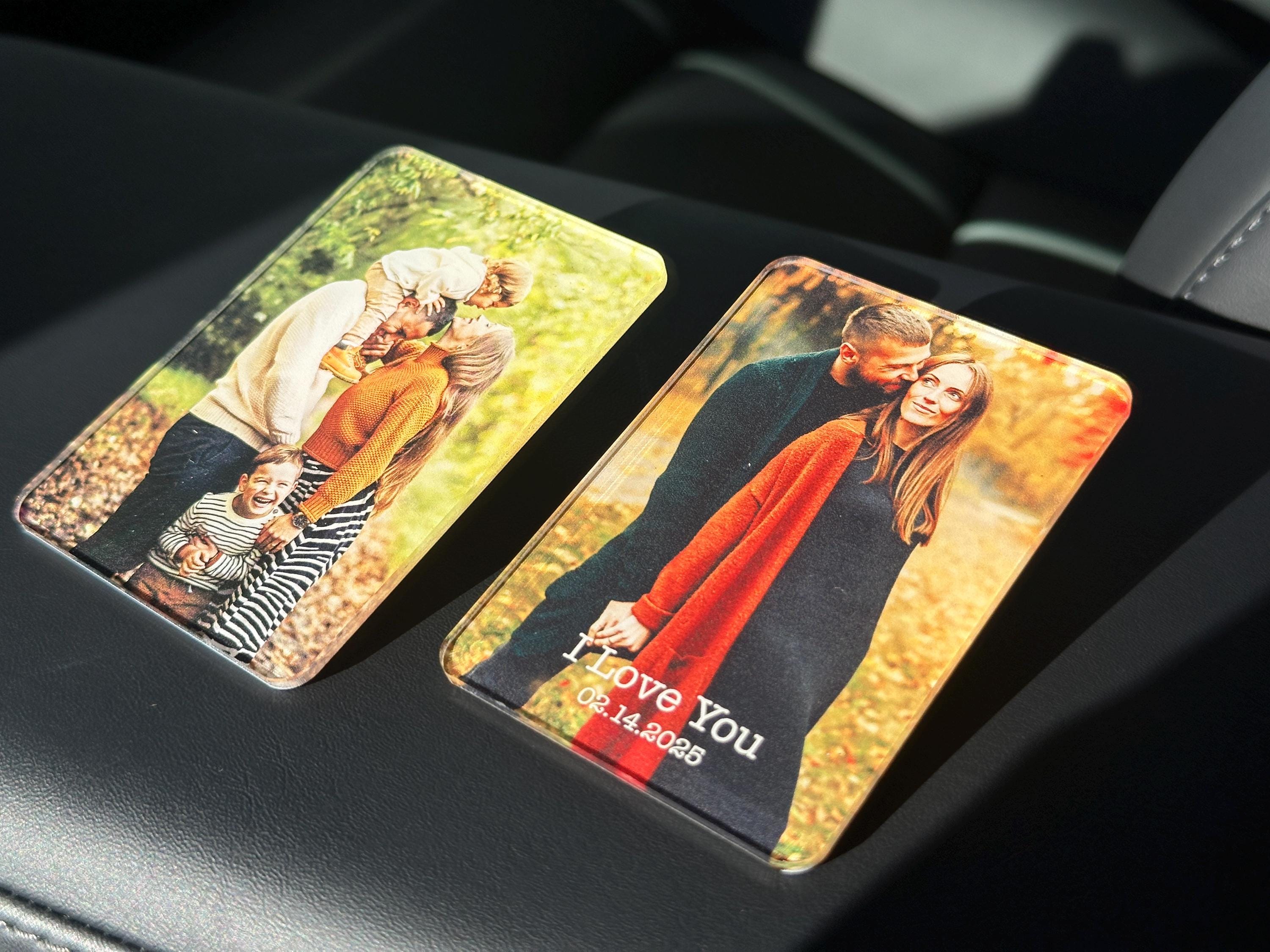 Add Your Own Photo Car Visor Clip