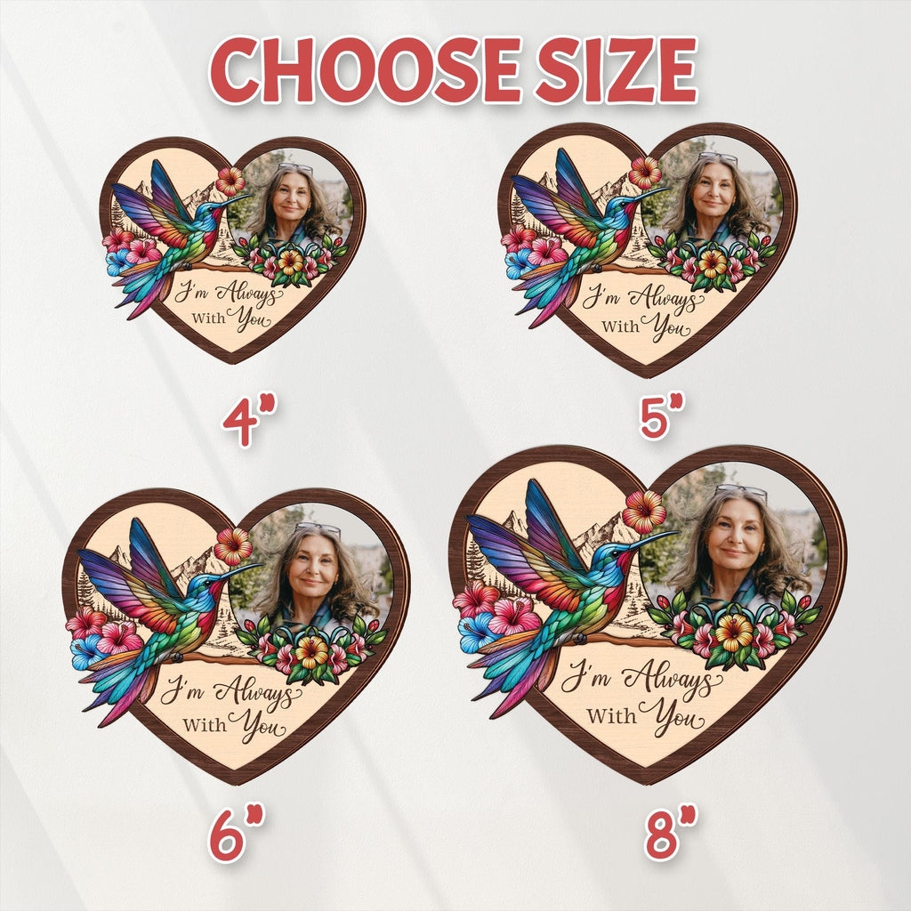 Personalized Memorial Photo Car Visor Clip