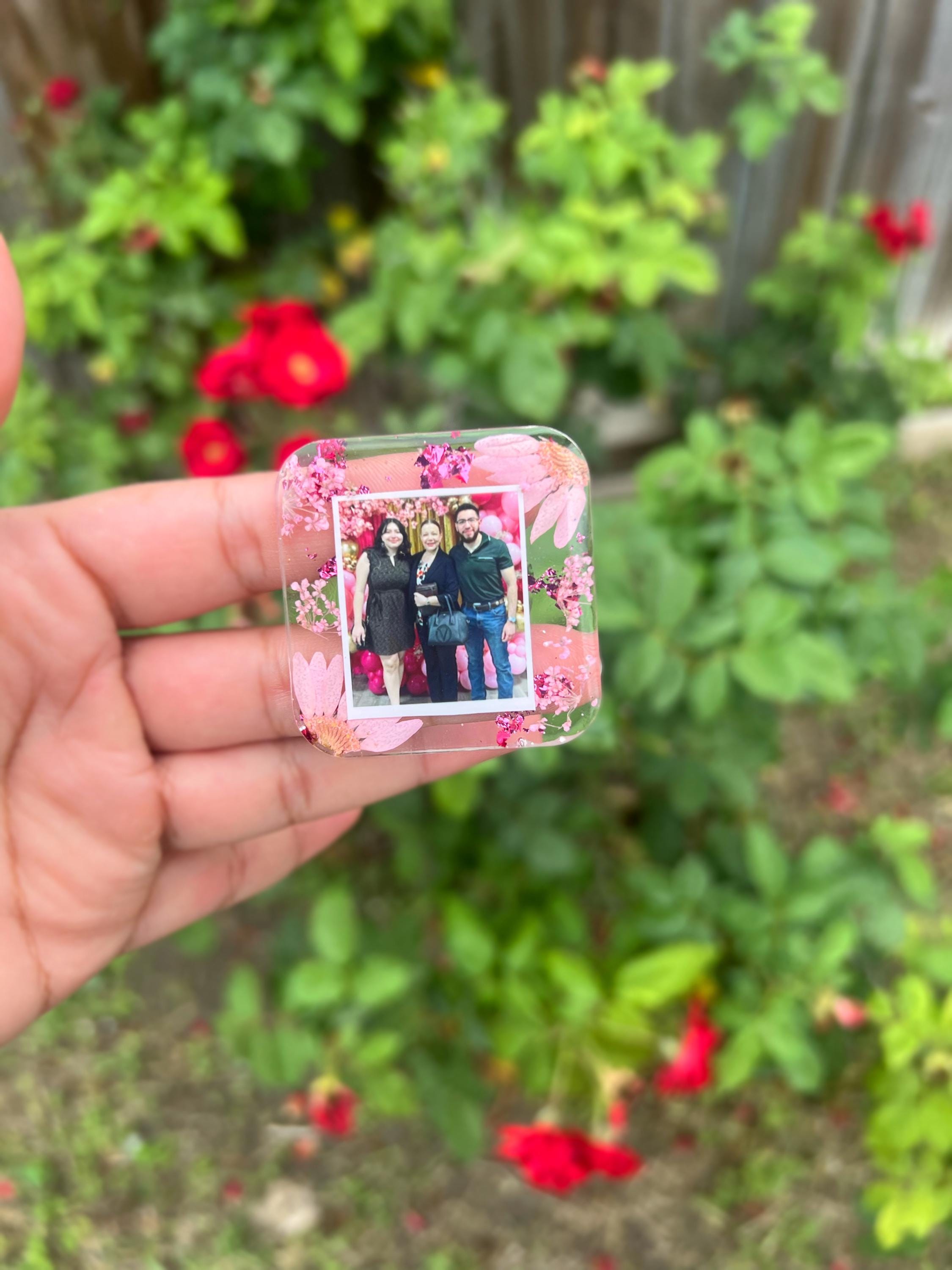 Personalized Photo Car Visor Clip