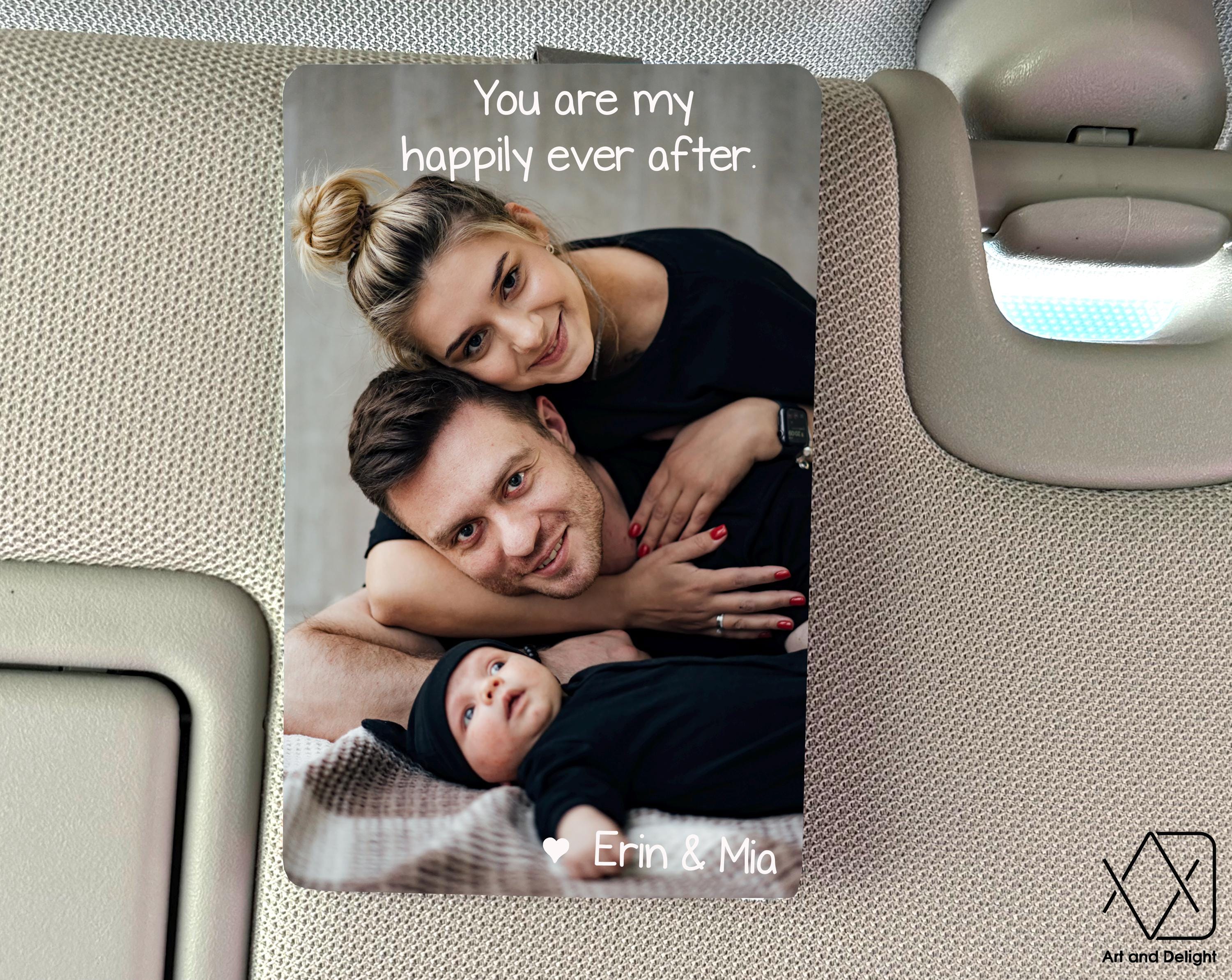 Personalized Sun Visor Picture Clip