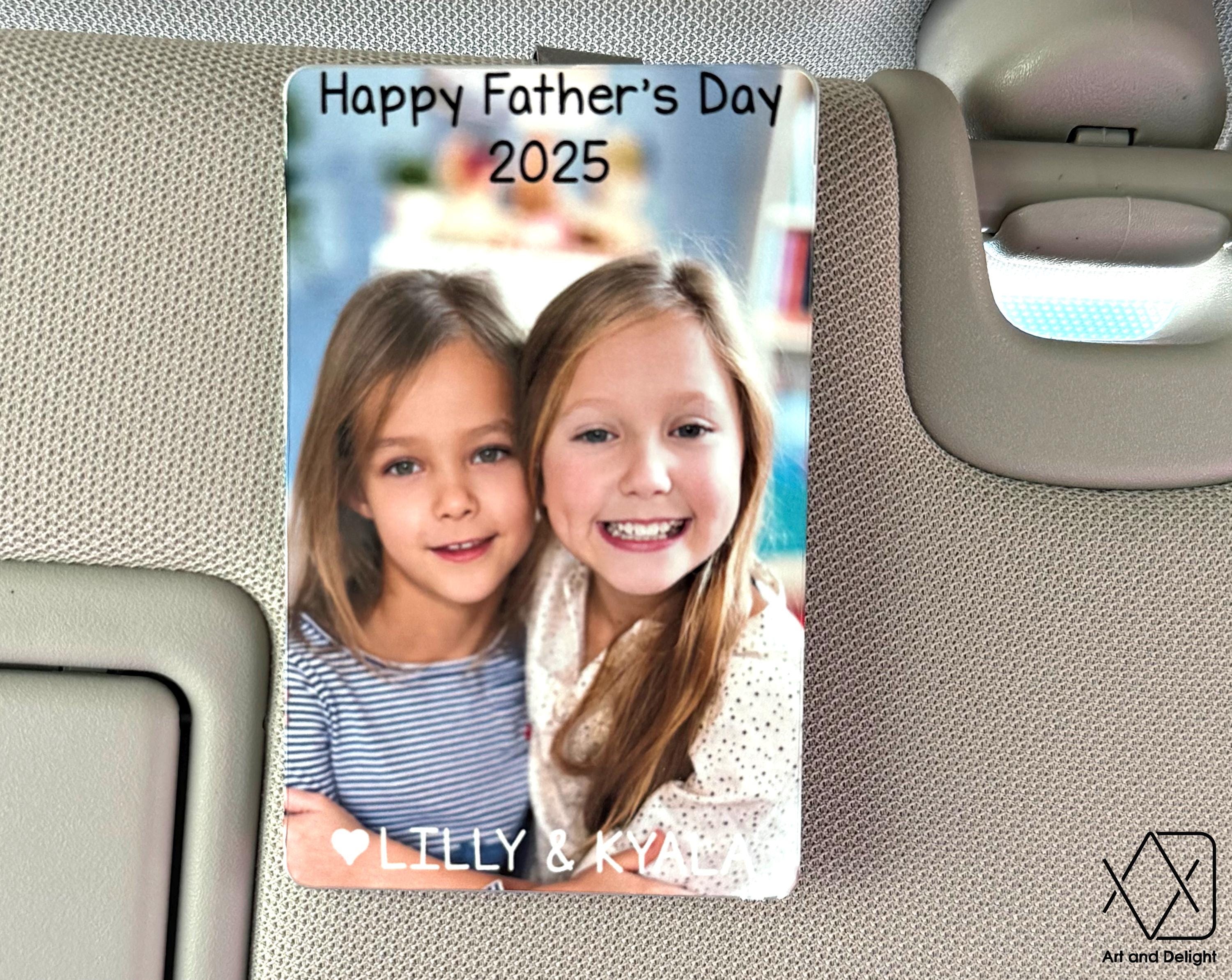 Personalized Sun Visor Picture Clip
