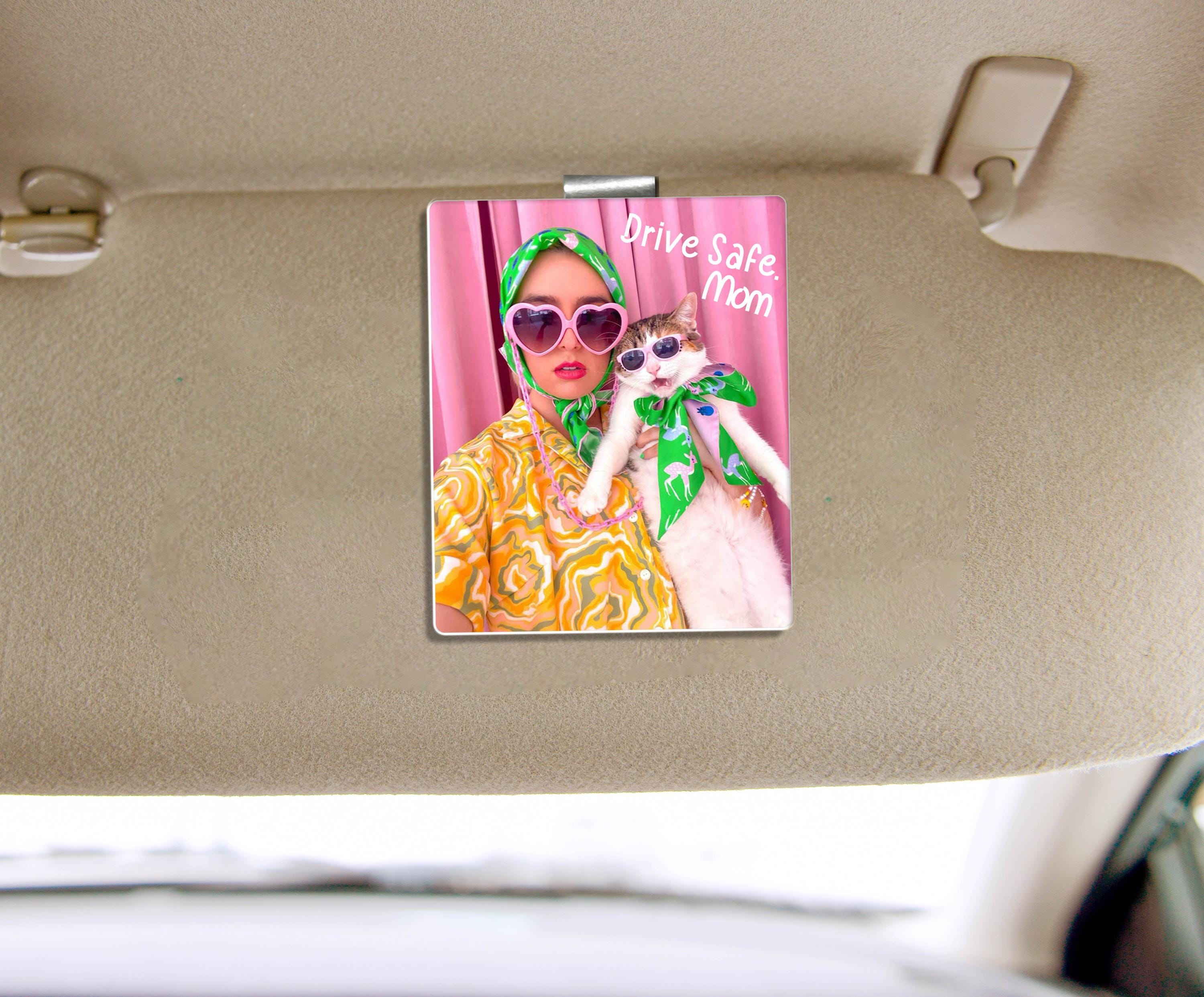 Custom Car Visor Photo Clip - Custom Car Decor