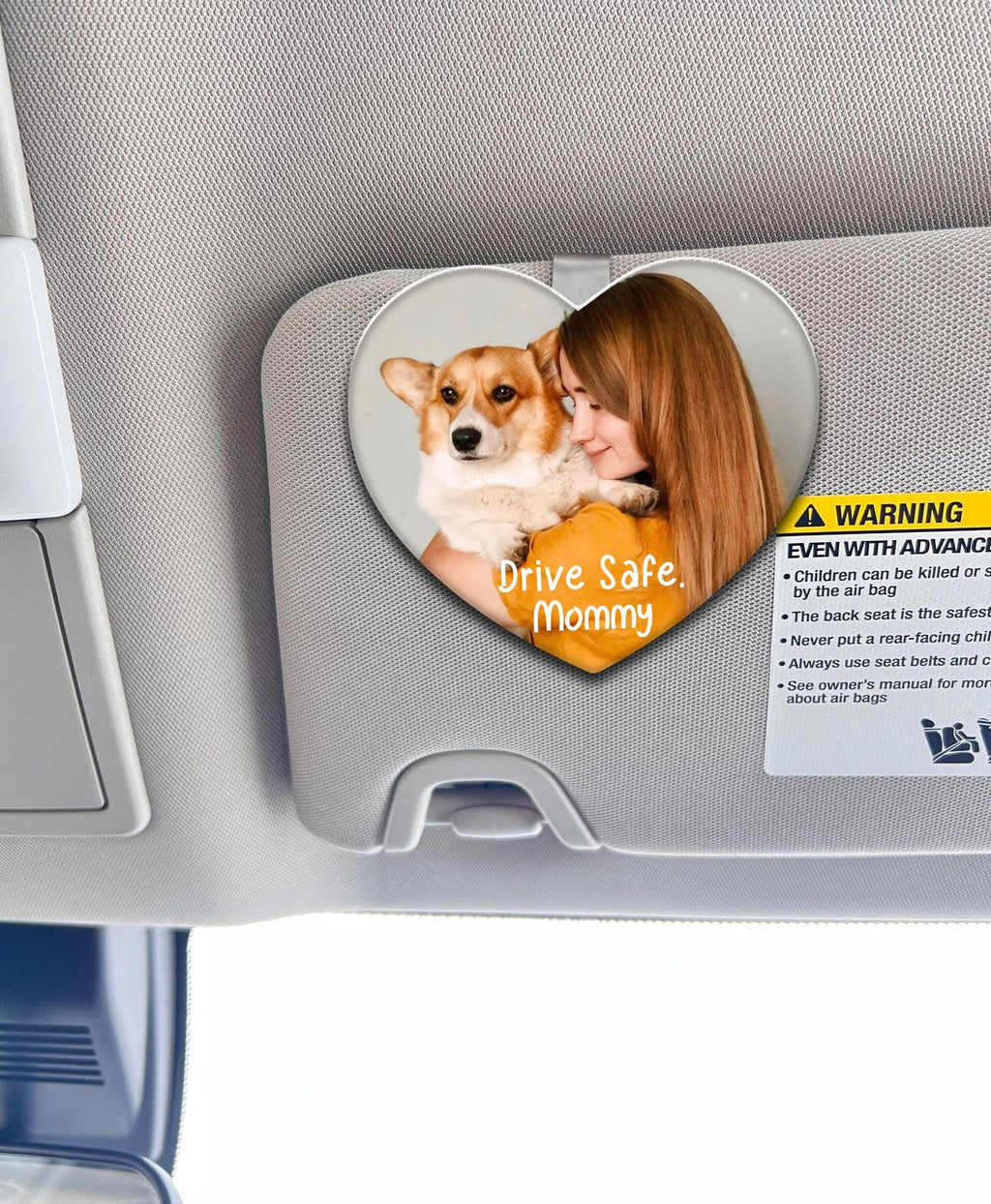 Custom Car Visor Photo Clip - Custom Car Decor