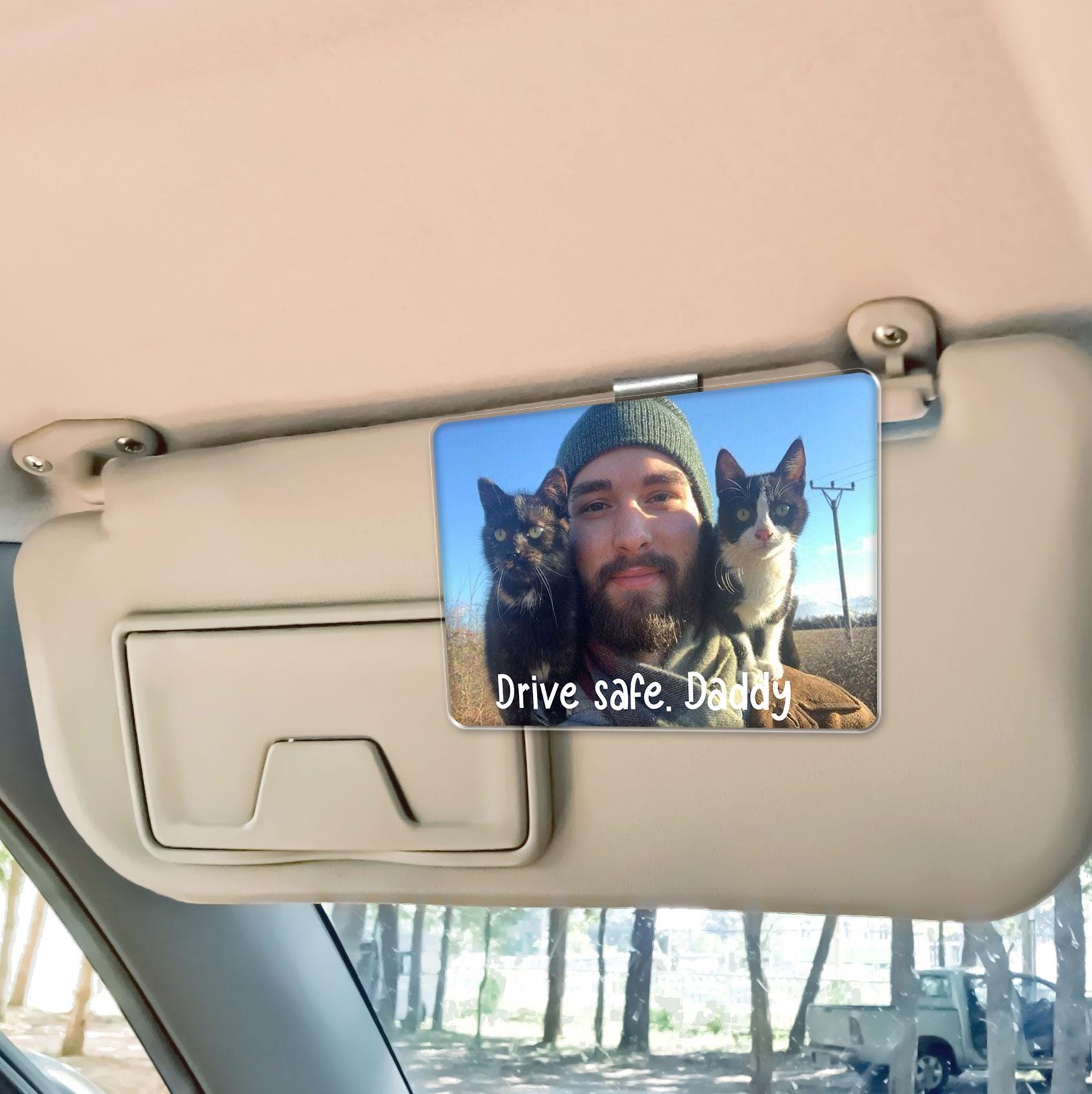 Custom Car Visor Photo Clip - Custom Car Decor