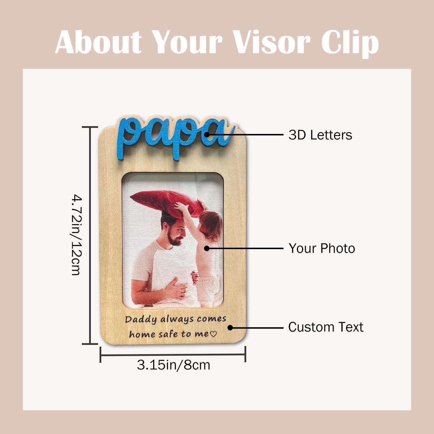 Personalized Car Decor for Mom
