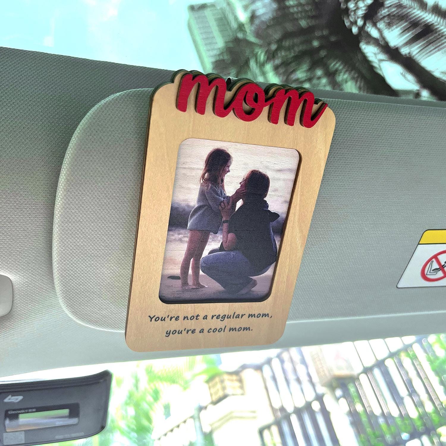 Personalized Car Decor for Mom