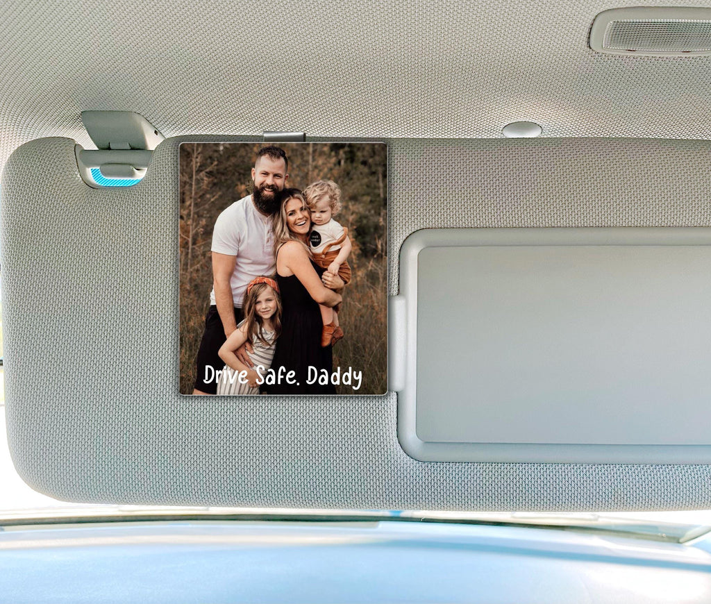 Custom Car Visor Photo Clip - Custom Car Decor