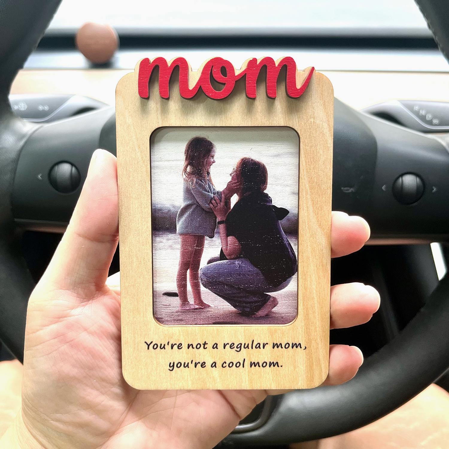 Personalized Car Decor for Mom