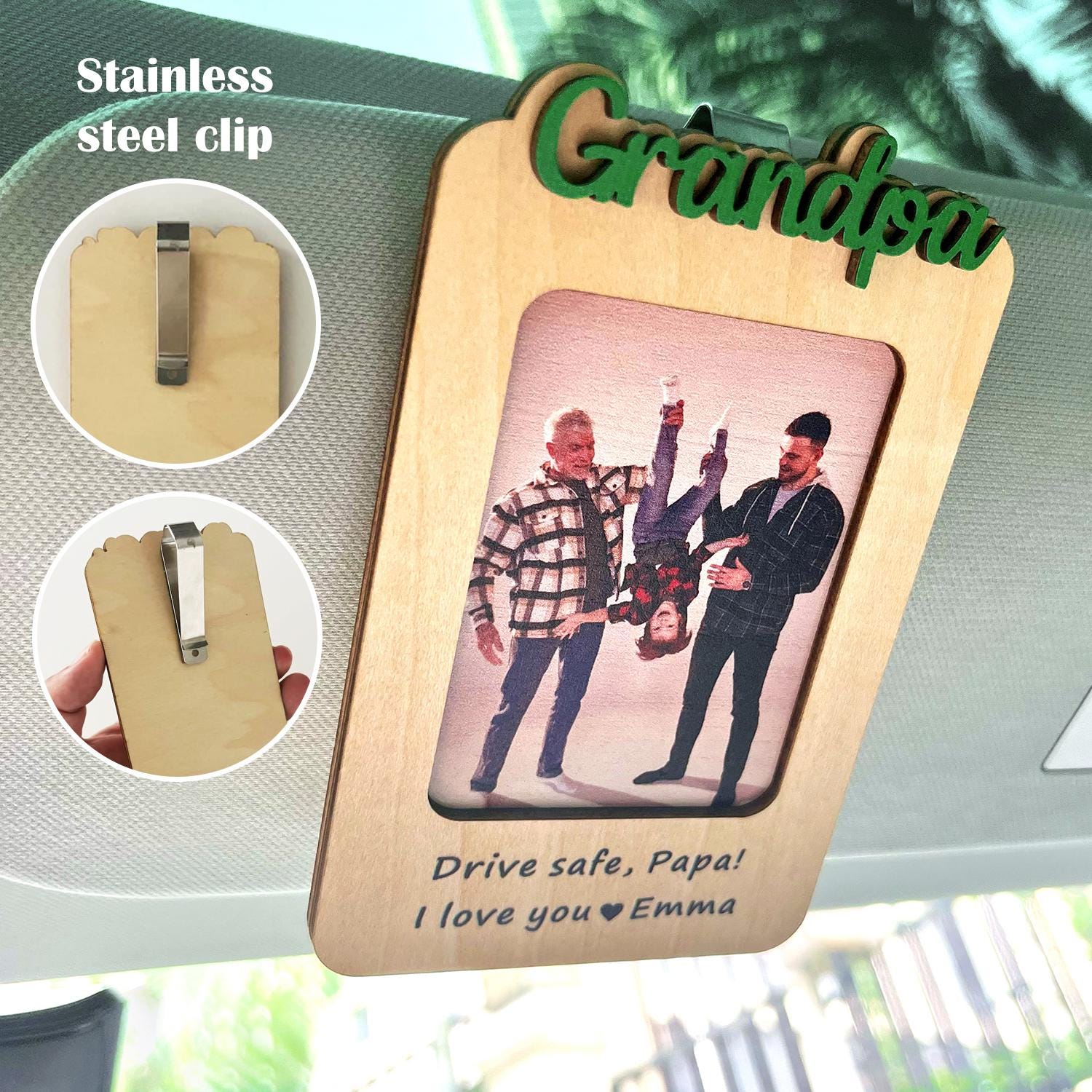 Personalized Car Decor for Mom